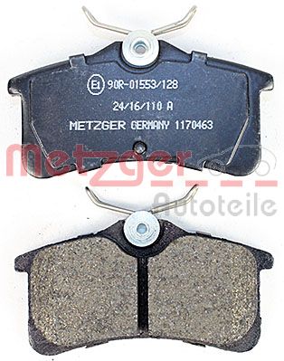 METZGER 1170463 Bremsbelagsatz, Scheibenbremse